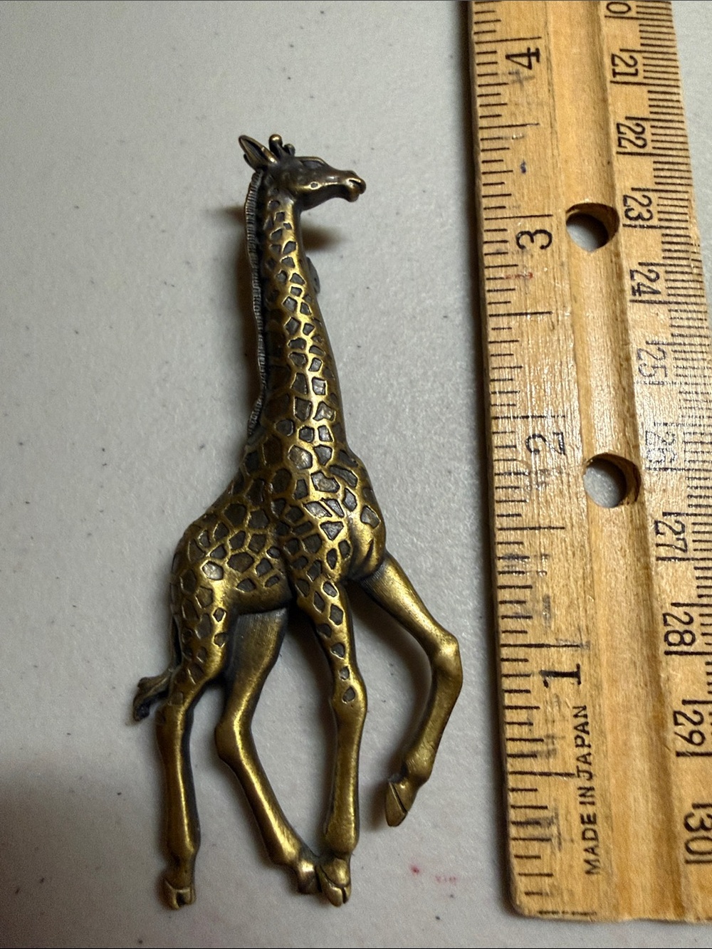 Vintage JJ Janette Giraffe Brooch - Picture 2 of 3